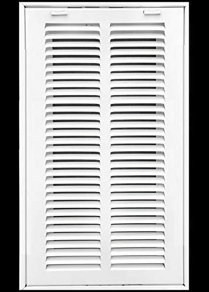 HVAC Premium 12" X 16" Steel Return Air Filter Grille for 1" Filter