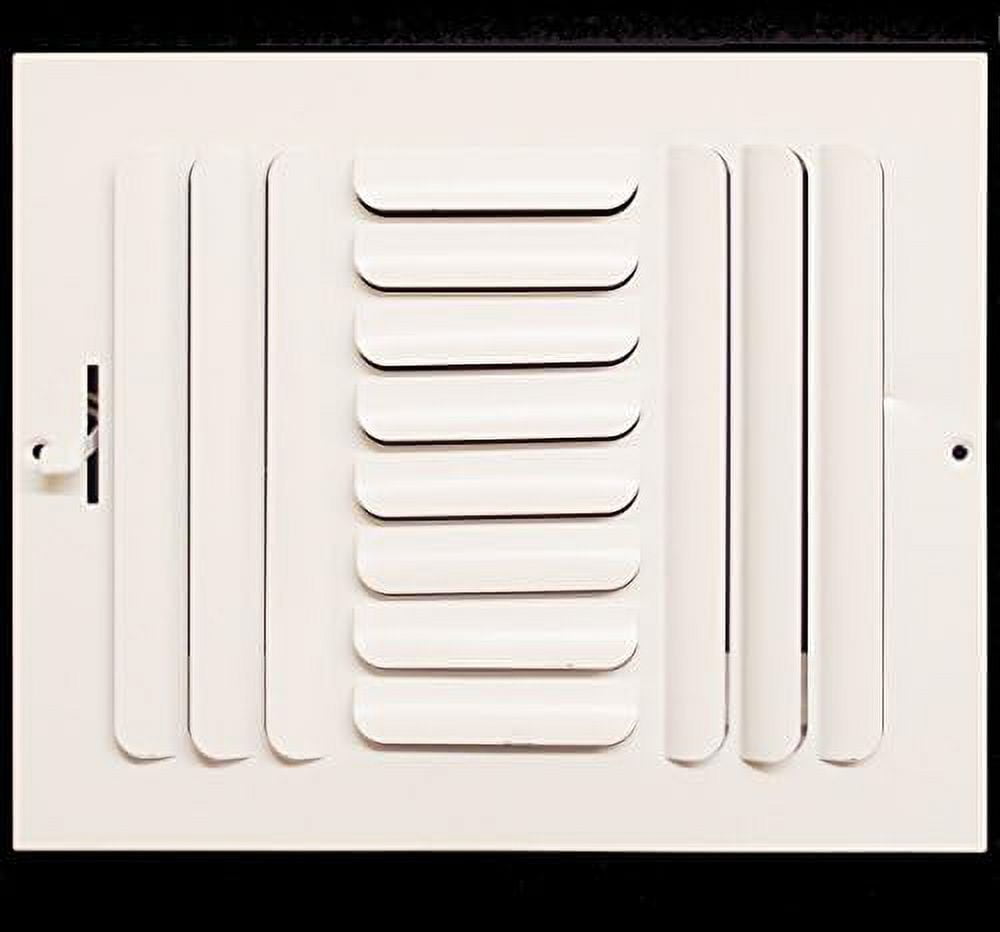 HVAC Premium 3Way Curved Blade Supply Air Grille Maximum Air Flow