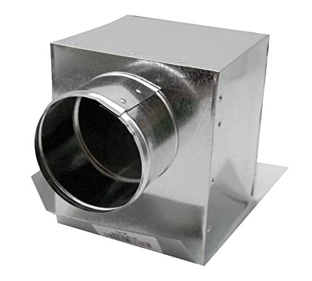 HVAC Premium Side Ceiling Box Side Out Ceiling Register Box 8" X 8