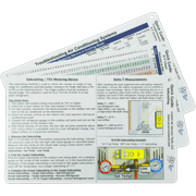 HVAC Quick Reference Cards for Refrigerant Charging and Troubleshooting
