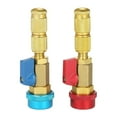 thumbnail image 1 of HVAC R134A R12 Valve Core High & Low Pressure Quick Remover Install Tools= O7P4, 1 of 1