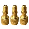 thumbnail image 1 of HVAC R32 Reverse Thread 1/4" Female,1/4" Male Adapter For A2L R454B/R32 Tanks, 1 of 5