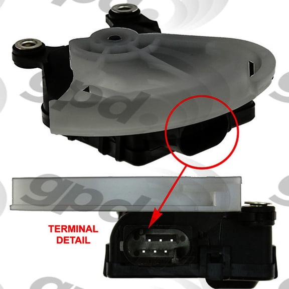 HVAC Recirculation Door Actuator