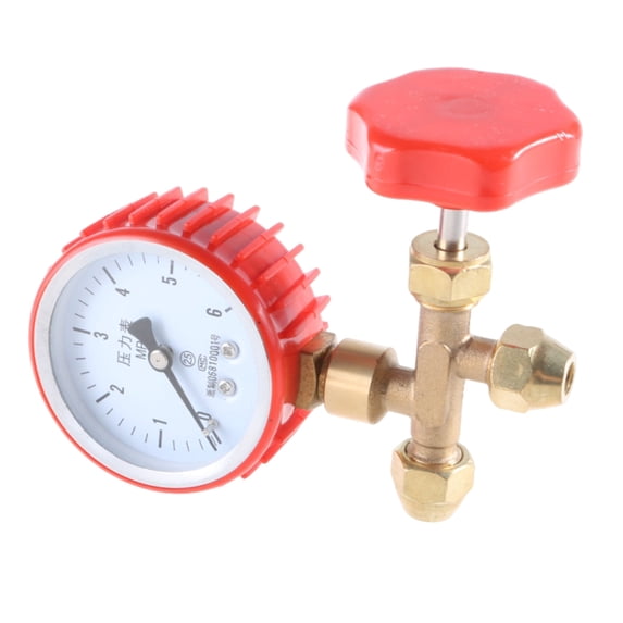 HVAC Service Manifold Gauge Set Precisions Air Conditioner Maintenance Pressure Gauge Pressure Holding Gauge Simple Use