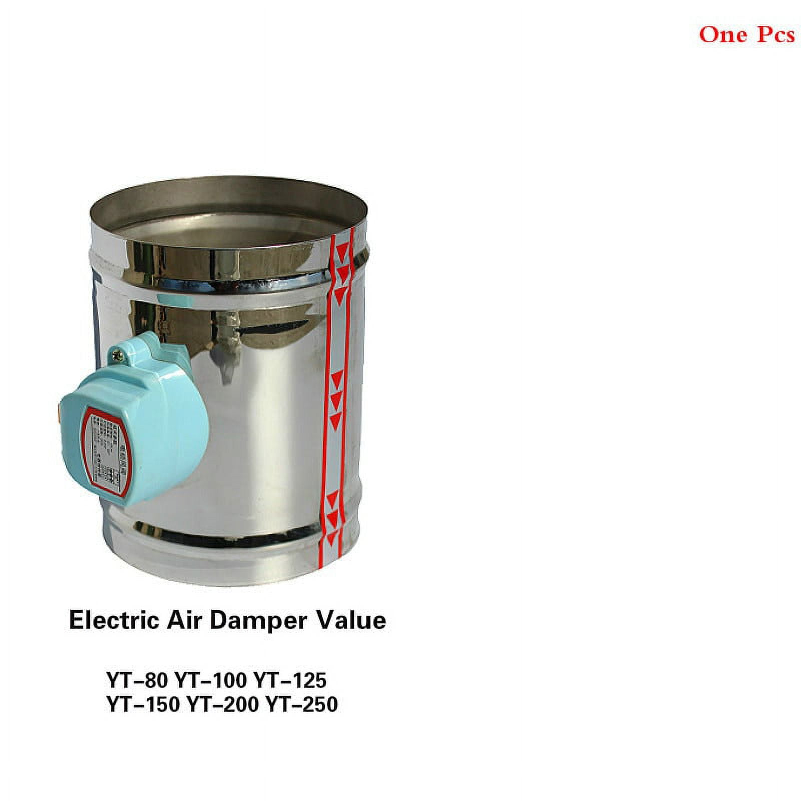 HVAC Stainless electric air duct damper valve check valve air volume