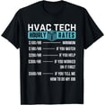 thumbnail image 1 of HVAC Technician Hourly Rate - Funny HVAC Tech AC Repairman T-Shirt, 1 of 4