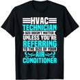 thumbnail image 1 of HVAC Technician Service HVACR Tech Mechanic Installer Work T-Shirt, 1 of 5