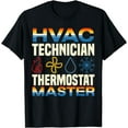 thumbnail image 1 of HVAC Technician Thermostat Master Aircon Repair T-Shirt, 1 of 4