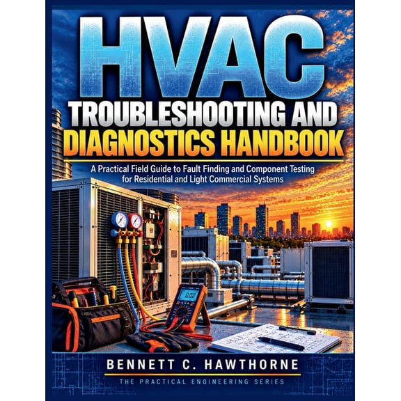 Practical Engineering HVAC Troubleshooting and Diagnostics Handbook: A Practical Field Guide to Fault Finding and Component Testing for Reside, (Paperback)