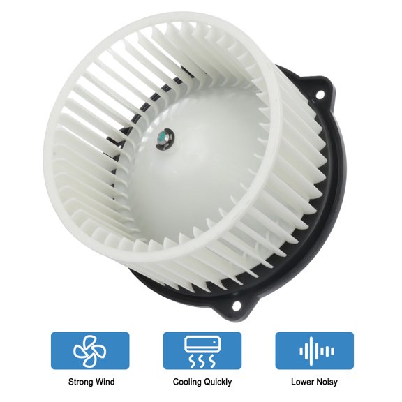 HVAC plastic Heater Blower Motor w/Fan Cage ECCPP fit for 2003-2011 for Hyundai Accent/ 2007-2010 for Hyundai Azera /2006-2010 for Hyundai Sonata /2006-2009 for Hyundai Tucson /06-10 for Kia Optima