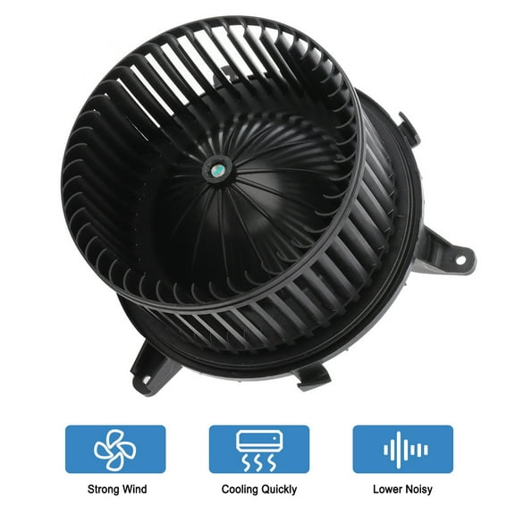 HVAC plastic Heater Blower Motor w/Fan Cage ECCPP fit for 2013-2017 for Buick Enclave /2010-2013 for Chevrolet Silverado 1500/2011-2014 for Chevrolet Silverado 2500 HD