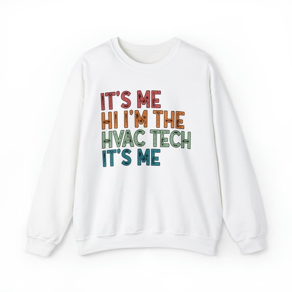 HVAC tech Technician Sweatshirt, Gifts, Crewneck