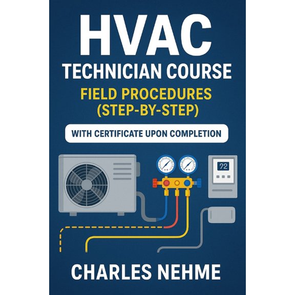 HVAC technician Course: Field Procedures (step-by-step), (Paperback)