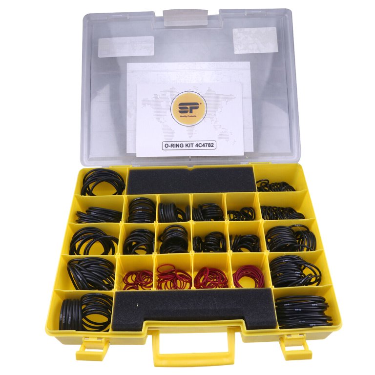 HVACSTAR 580PCS Seal O-Ring Kit Nitrile 90 4C-4782 270-1528