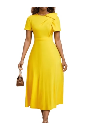 cutout dress women Stand Out Scuba Front Ribbon Mini Cutout Dress Lavender / Medium