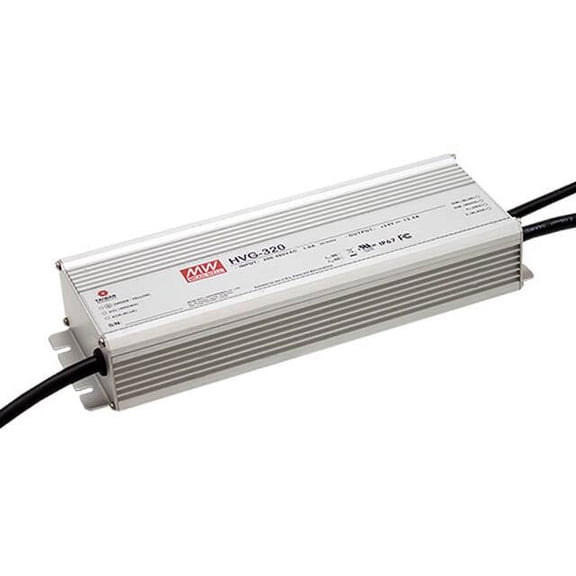 HVG-320-30B AC/DC LED Pwr Sply - Const Cur - 321W - Fixd: 10 700mA - Dim: 0-10 Vdc/PWM/Resist