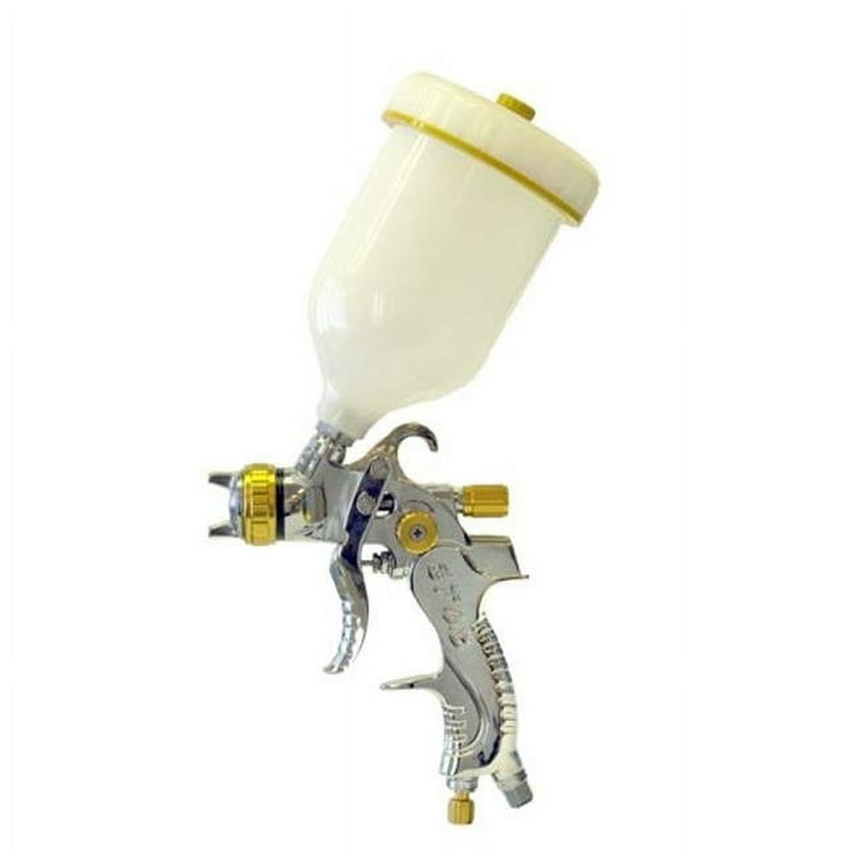 DeVilBiss STARTINGLINE HVLP Spray Gun for Painting Control 1.3mm Gravity  Feed Paint Gun with 600milliliter Plastic Cup