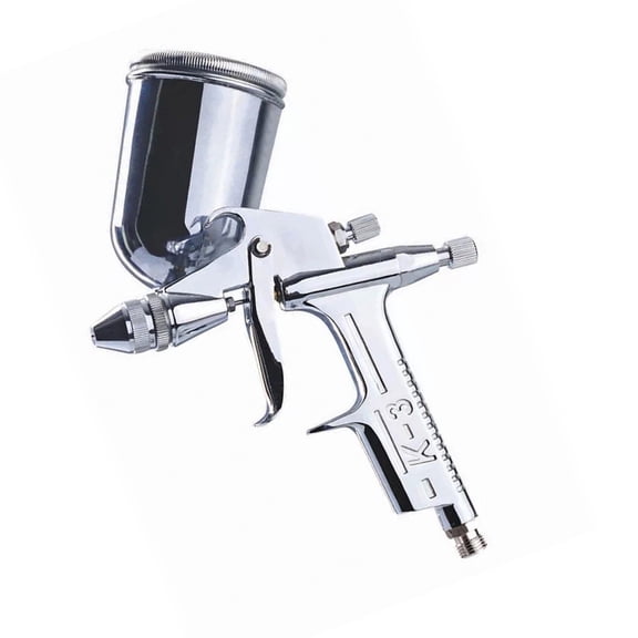 HVLP Gravity Feed Sprayer Kit 43PSI Rated, Low Air Consumption, for Home Use