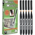 thumbnail image 1 of HVM Counterfeit Money Detector Pen (5 Counterfeit Pens) - Money Marker Bill Detector Pen with Upgraded Chisel Tip - Detect Fake Bills, Universal False Currency Checker Pack, 1 of 8
