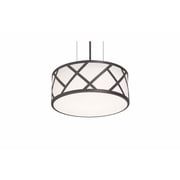 AFX Haven 13'' Medium Base Pendant - Black Finish