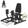 thumbnail image 1 of HeeH Hip Abductor Machine: Plate-Loaded Inner & Outer Thigh Trainer for Home Gym Hip Abduction Machine Black, 1 of 9