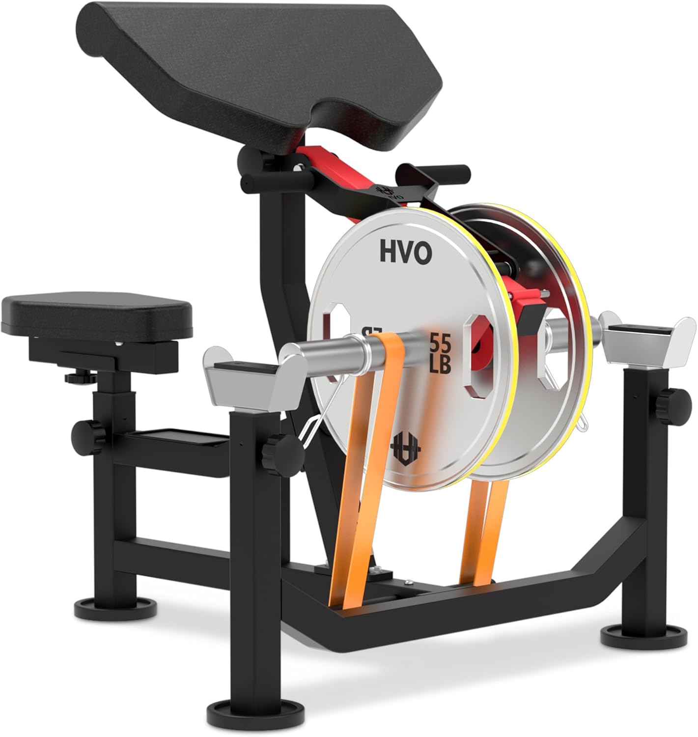 HVO Preacher Curl Machine Bicep Tricep Curl Arm Bench Barbell Dumbell