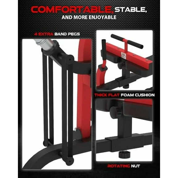 HVO Seated Calf Raise Machine: Calf Machine Home Gym Calf Workout Machine Leg Training and Exercise