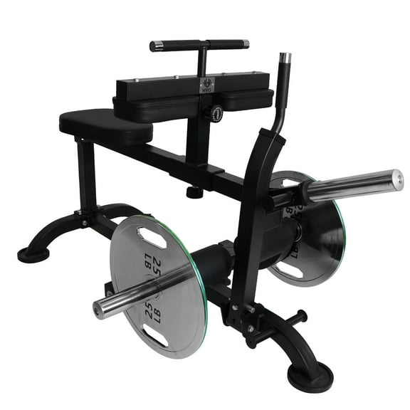 HeeH Calf Raise Machine: Home Gym Calf Workout Machine Seated Calf Machine Leg Training and Exercise Black