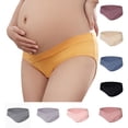thumbnail image 1 of HVOBTTY Breathable Panties for Women, Womens Underwear, Ladies Comfortable Prenatal Solid Color Large Size Abdominal Panties Low Waiste Underpants Dark Blue, XXXL, 1 of 4