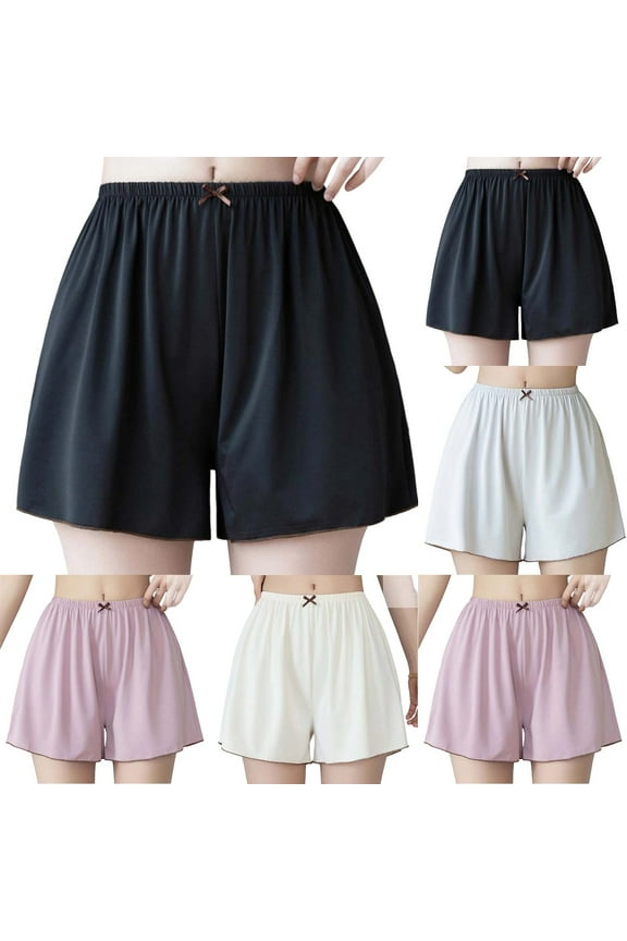 Breathable Panties for Women, Womens Underwear Plus Size, Women Solid Color Patchwork Briefs Panties Underwear Knickers Underpants Black, XXXL