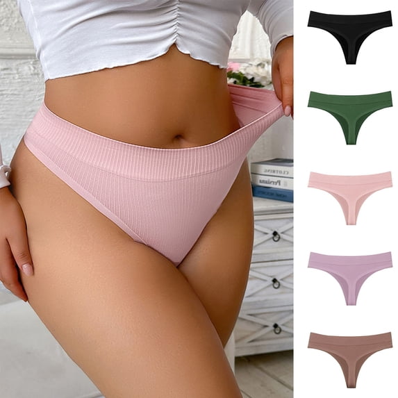 HVOBTTY Breathable Panties for Women, Womens Underwear, Women's Solid Lace Plus Size High Waist Leak Proof Crotch Shorts Underwear Panties Army Green, 1XL
