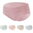 thumbnail image 1 of HVOBTTY Breathable Panties for Women, Womens Underwear Plus Size, Women's Low Waist Pregnant Women's Seamless Oversized Underwear Green, XXXXL, 1 of 4