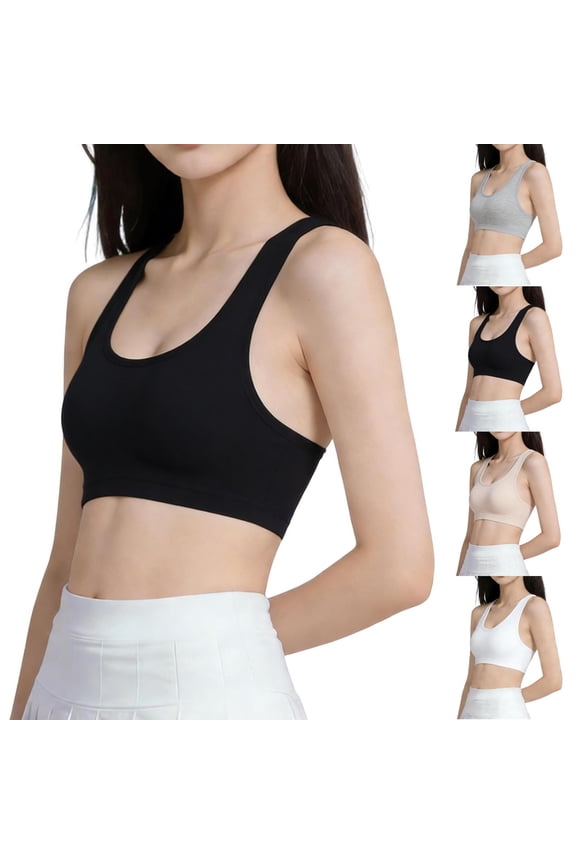 Girls Bra Integrated Training Built In Pad Lightweight Developmental Bralette