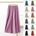 thumbnail image 1 of HVOBTTY Pants for Women, Wide Leg Pants Woman, Women's Oversized Loose and Straight Casual Pants With A Hanging Feel Long Pants Navy,Free Size, 1 of 5