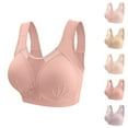 thumbnail image 1 of HVOBTTY Women's Casual Soft Bra Wireless Plus Size Push Up Shaping Bandeau Daily Wear, 1 of 3