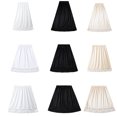 thumbnail image 1 of HVOBTTY Summer Women's A line Mini Skirt Solid Color Liner Inner Anti Soft Texture for Casual Daily Out, 1 of 4