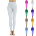 thumbnail image 1 of HVOBTTY Summer Women's Base Slim Leg Leggings Solid Color High Waist No Pockets Soft Fabric Slim Yoga Pants, 1 of 5