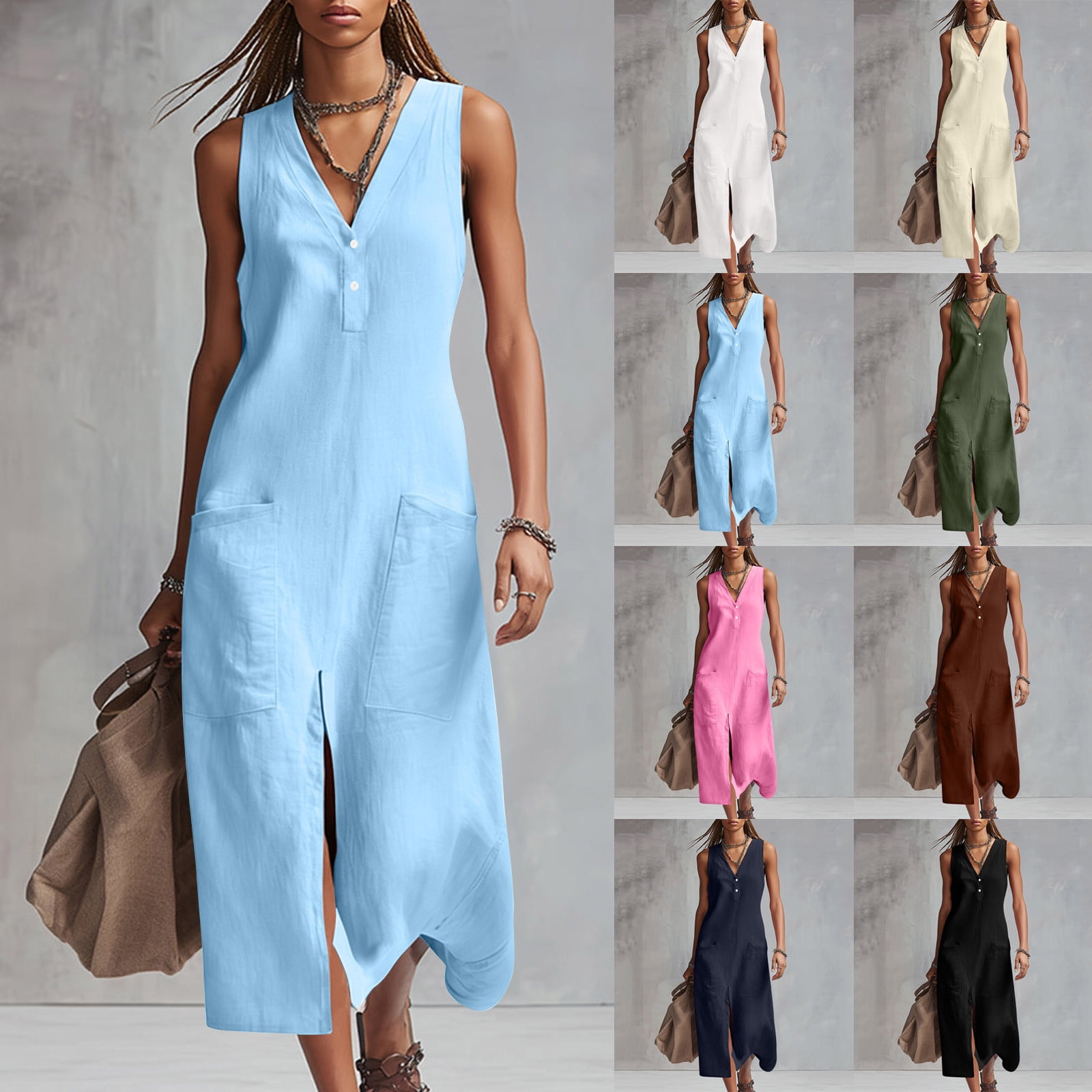 short sleeve formal dresses Light Blue Sleeves Beaded Tulle Long Dress, Blue A-line P neck evening gowns with T Latex Mini Dress mens_online_feb26 Size:Adult S