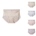 thumbnail image 1 of HVOBTTY Women's Cotton High Waist Briefs Solid Color Underwear Breathable Multi Color Soft Skin Friendly Panties, 1 of 4
