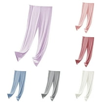 HVOBTTY Womens Comfy Stretch Pajama Shorts, Sleep Pants Women, Women's Solid Color Fashion Adjustable Thin Loose Casual Home Sleepwear Short Pants Blue, XXXL