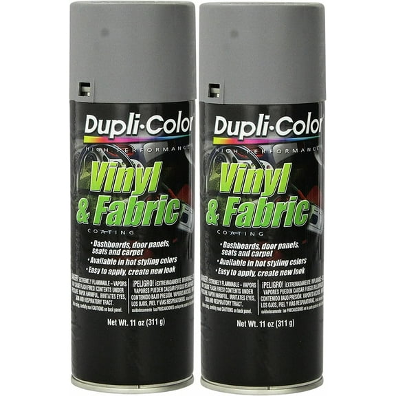HVP109 Medium Gray High Performance Vinyl and Fabric Spray - 11 oz. … (2 Pack)