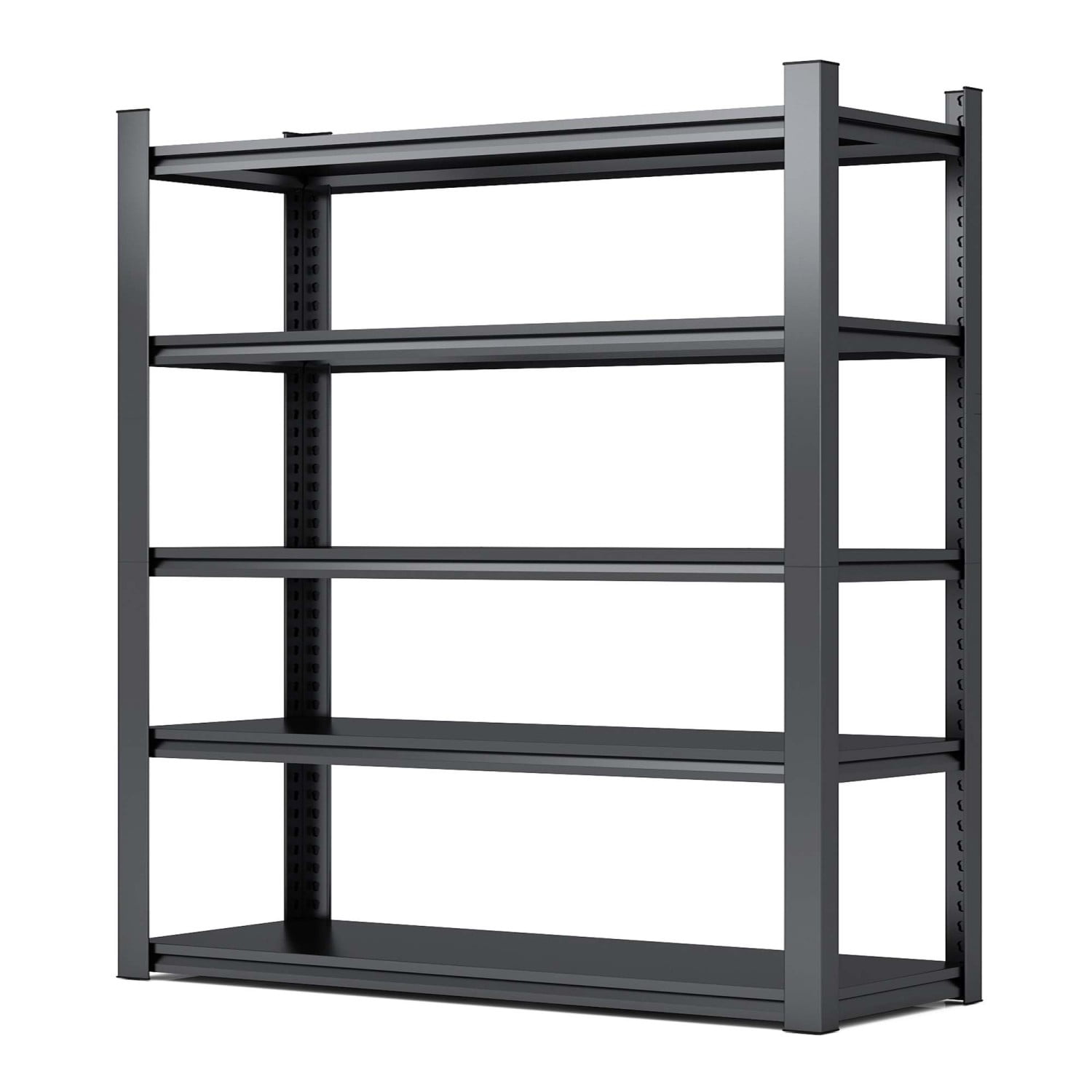 HVSDIMO 78”H 5 Tier Metal Shelves for Garage Shelving 2000LBS Heavy