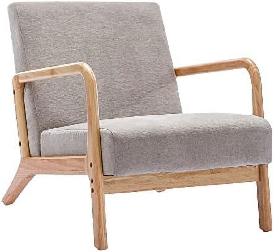 HVSDIMO Duhome Accent Chairs for Bedroom Linen Living Room Solid Wood