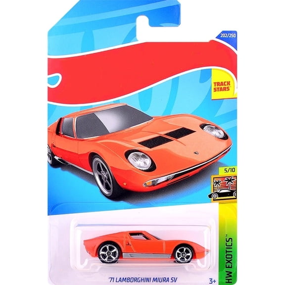 HW 2022 71 Lamborghini Miura SV HW Exotics Track Stars