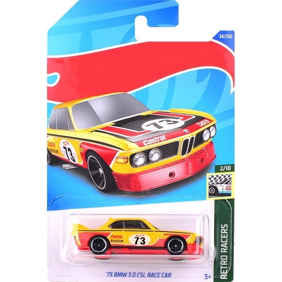 HW 2022 73 BMW 3.0 CSL Race Car Retro Racers