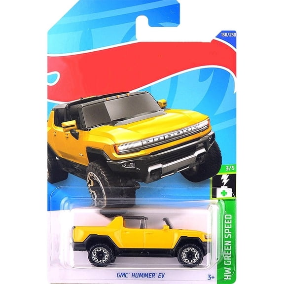 HW 2022 GMC Hummer EV (Yellow) HW Green Speed