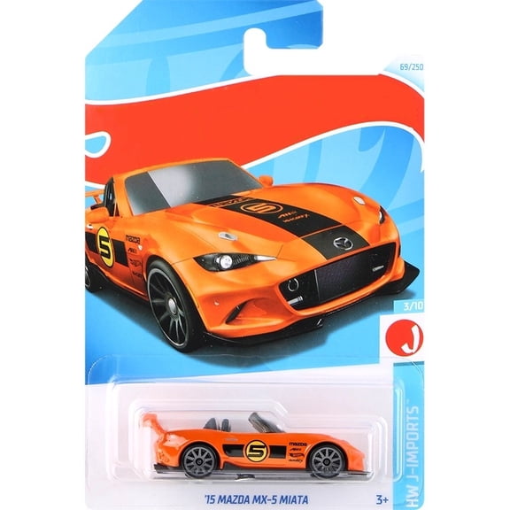HW 2024 15 Mazda MX-5 Miata (Orange) HW J-Imports