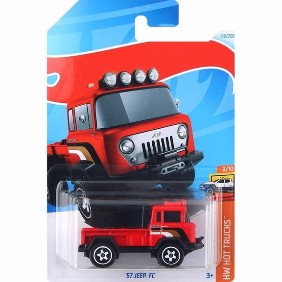 HW 2024 57 Jeep FC (Red) HW Hot Trucks