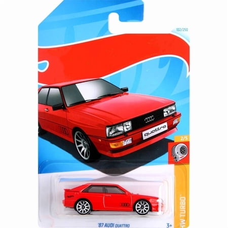 HW 2024 87 Audi Quattro (Red) HW Turbo