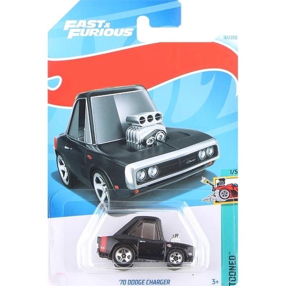 HW 2024 Fast & Furious 70 Dodge Charger (Black) Tooned